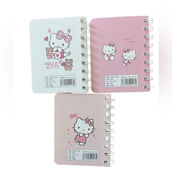 Hello Kitty notepads lined paper 3 in the set - Picture 3 of 8